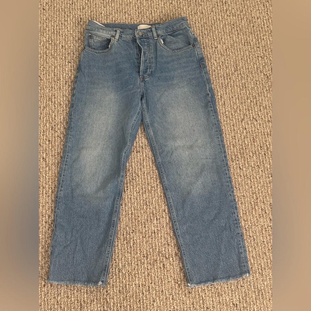 Boyish Denim Blue Straight Jeans